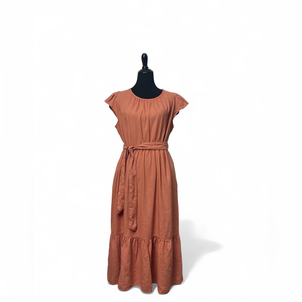 Briggs New York Terracotta Maxi Dress
